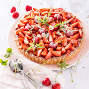 Tarte aux fraises Laurence Kersz Styliste Culinaire